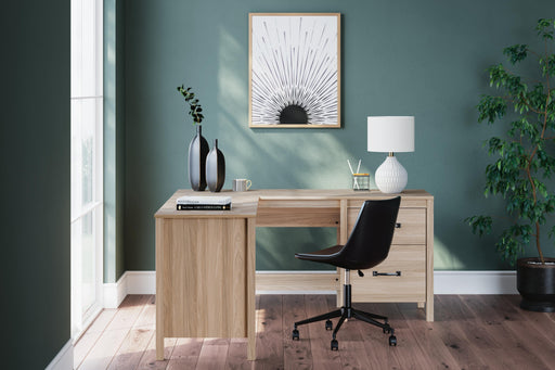 Battelle 60" Home Office Desk with Return - Red Gate Home Furnishings (Ball Ground, GA)