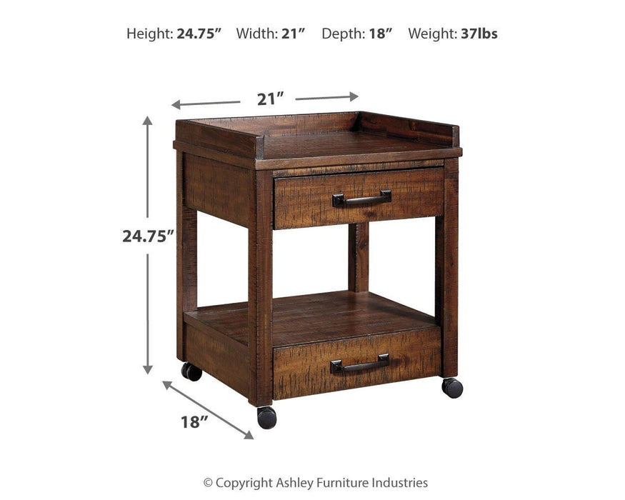 Baldridge Printer Stand - Red Gate Home Furnishings (Ball Ground, GA)