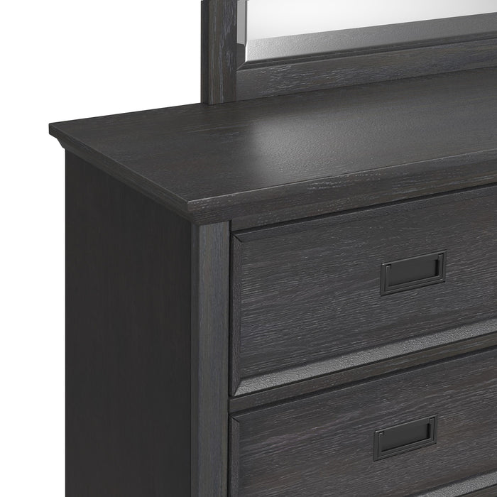 Hampton Kids Over Bunk with Ladder Bedroom Set