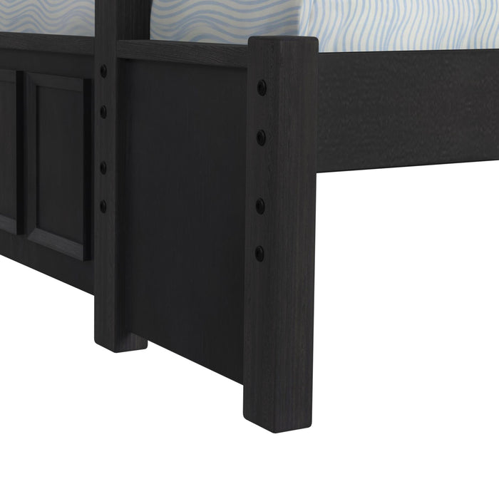 Hampton Kids Over Bunk with Ladder Bedroom Set