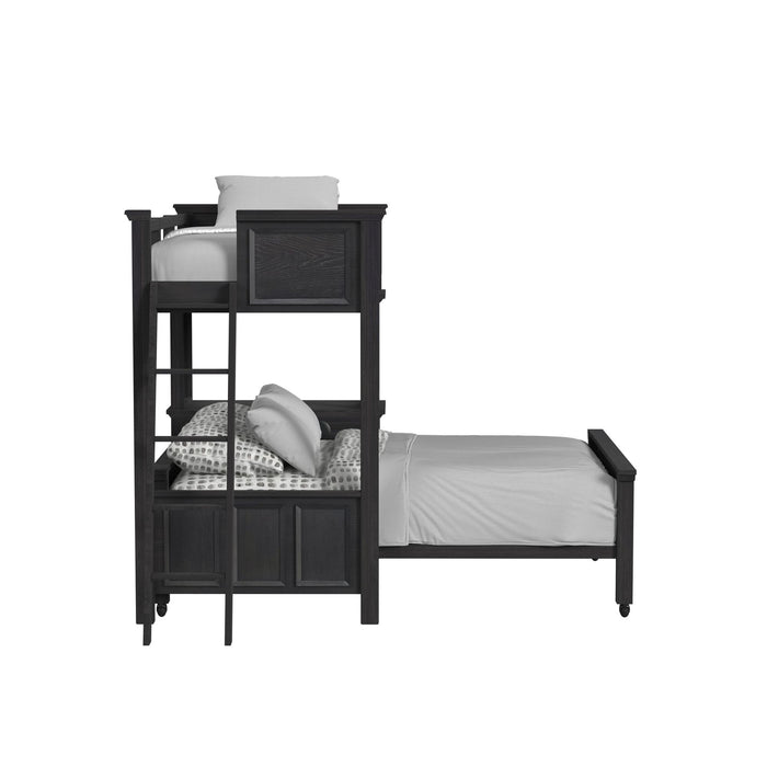 Hampton Kids Over Loft with Ladder and Desk with Speaker