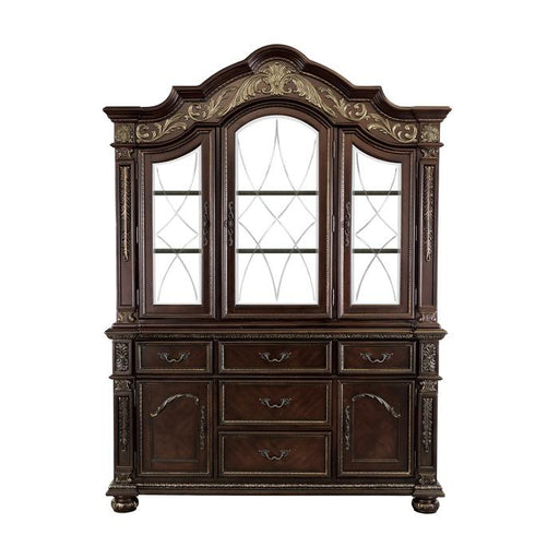 Homelegance Catalonia Buffet with Hutch in Cherry 1824-50-55 image