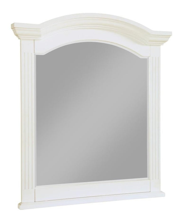 Homelegance Meghan Mirror in White 2058WH-6