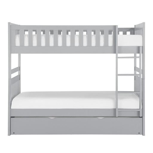 Homelegance Orion Twin/Twin Bunk Bed with Trundle in Gray B2063-1*R image