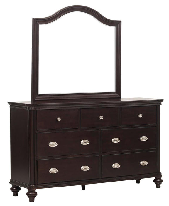 Marston Mirror in Dark Cherry 2615DC-6 - Red Gate Home Furnishings (Ball Ground, GA)