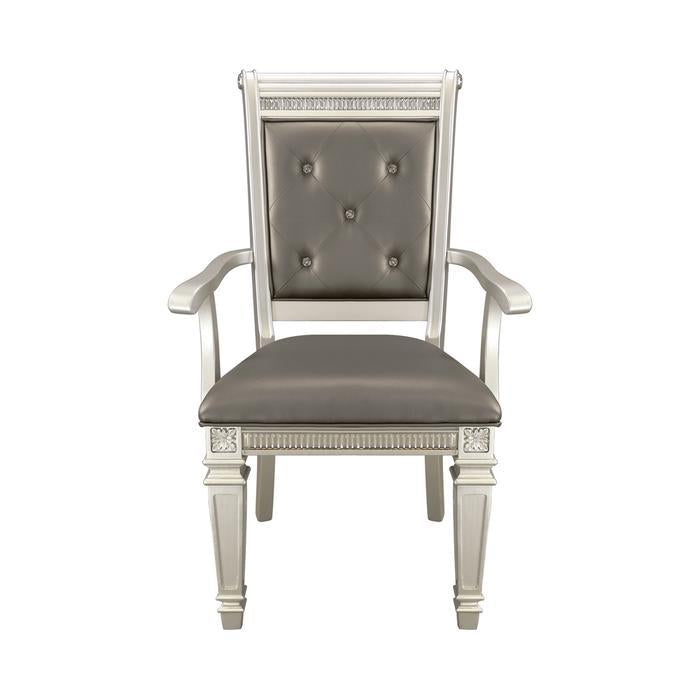 Bevelle Arm Chair in Silver (Set of 2) 1958A image