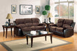 Granley Double Reclining Sofa in Chocolate 9700FCP-3 - Red Gate Home Furnishings (Ball Ground, GA)