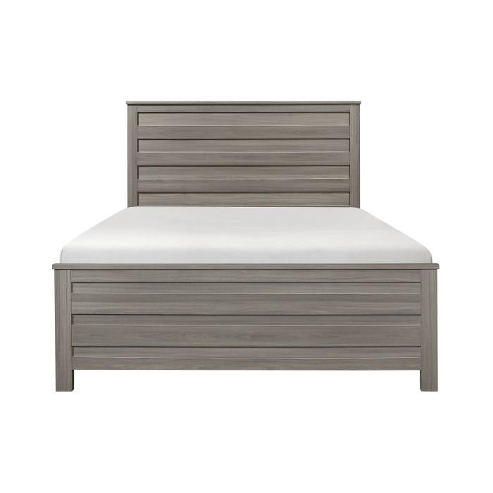 Waldorf Queen Panel Bed in Dark Gray 1902-1*
