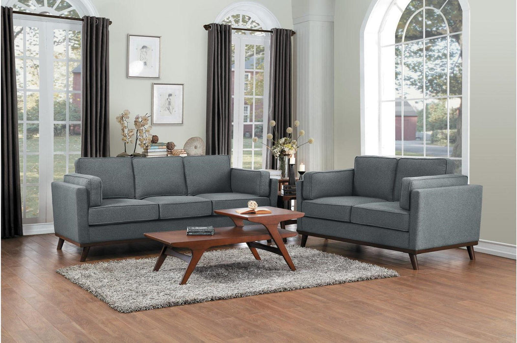 Denizen Sofa in Dark Gray 9537DGY-3 - Red Gate Home Furnishings (Ball Ground, GA)