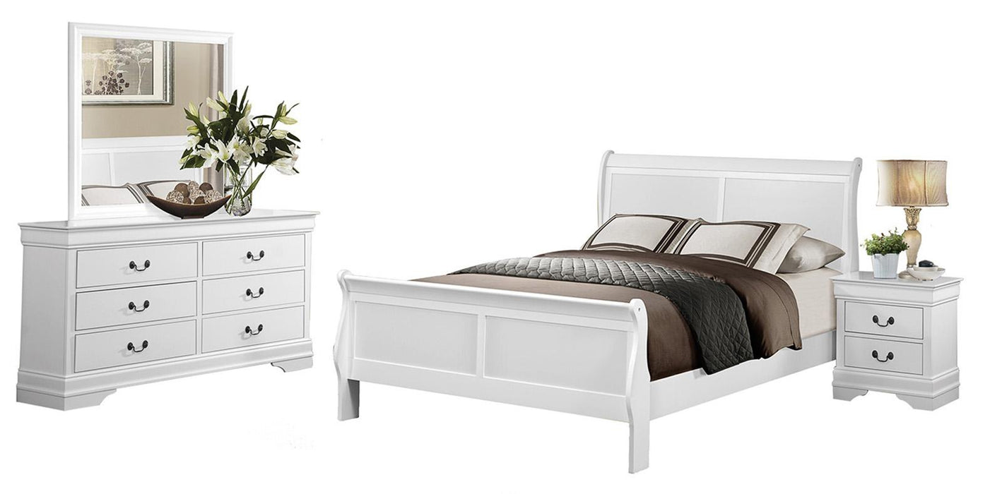 Mayville 6 Drawer Dresser in White 2147W-5