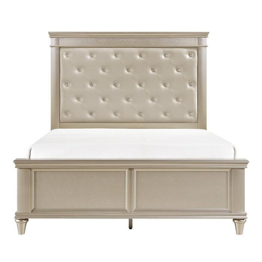 Celandine Full Panel Bed in Pearl/Silver 1928F-1* image