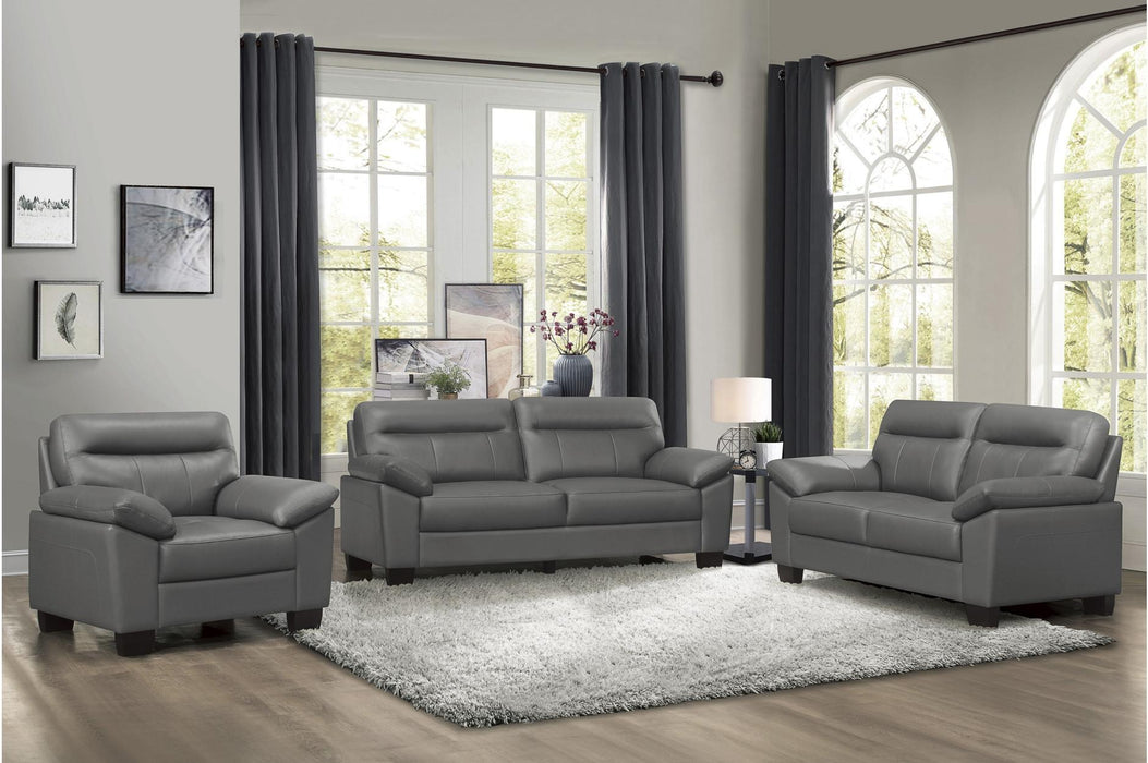 Denizen Sofa in Dark Gray 9537DGY-3 - Red Gate Home Furnishings (Ball Ground, GA)