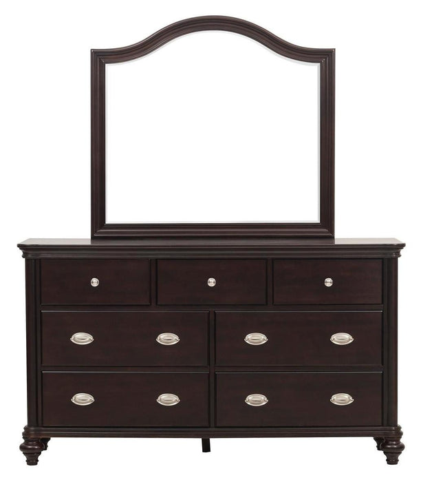 Marston Mirror in Dark Cherry 2615DC-6 - Red Gate Home Furnishings (Ball Ground, GA)