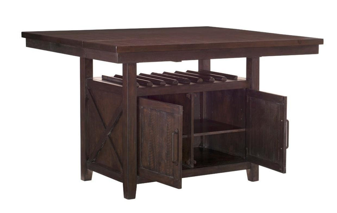 Oxton Counter Height Table in Dark Cherry 5655-36*