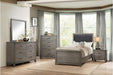 Woodrow Twin Panel Bed in Gray 2042T-1* - Red Gate Home Furnishings (Ball Ground, GA)