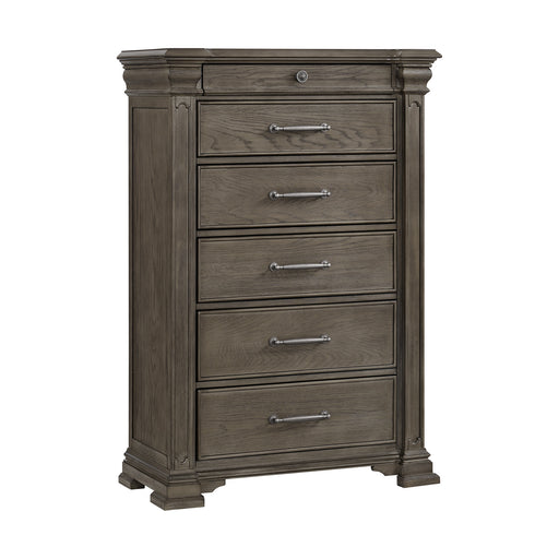 Kings Court 6-Drawer Chest in Grey - Red Gate Home Furnishings (Ball Ground, GA)