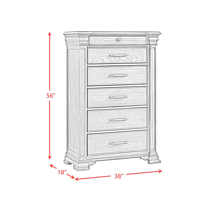 Kings Court Storage Bedroom Set