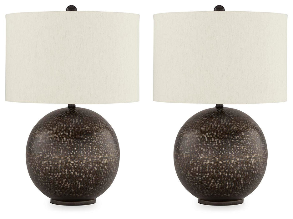 Hambell Lamp Set - Red Gate Home Furnishings (Ball Ground, GA)