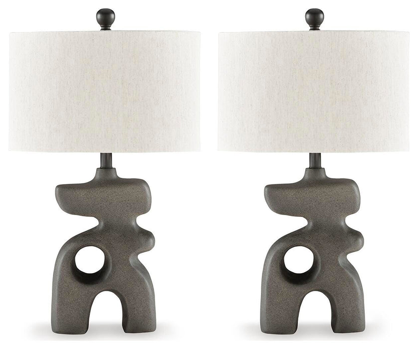 Danacy Lamp Set - Red Gate Home Furnishings (Ball Ground, GA)