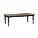 Liberty Furniture Harvest Home Rectangular Leg Dining Table in Chalkboard image