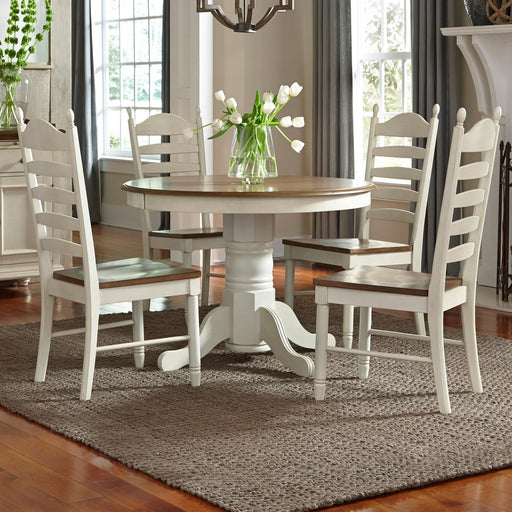 Springfield 5 Piece Pedestal Table Set image