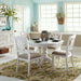 Summer House 5 Piece Pedestal Table Set image