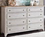 Liberty Furniture Farmhouse Reimagined Drawer Dresser in Antique White image