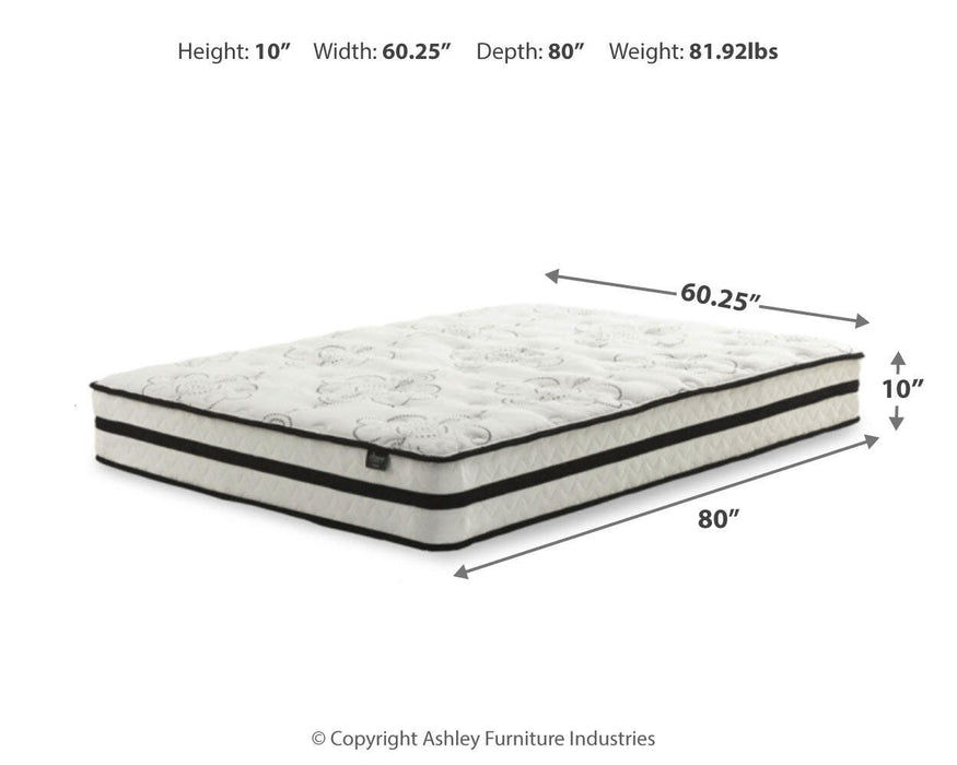Chime 10 Inch Hybrid Mattress in a Box - Red Gate Home Furnishings (Ball Ground, GA)