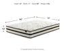 Chime 10 Inch Hybrid Mattress Package - Red Gate Home Furnishings (Ball Ground, GA)