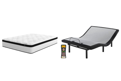 Chime 12 Inch California King Hybrid Mattress Package - Red Gate Home Furnishings (Ball Ground, GA)