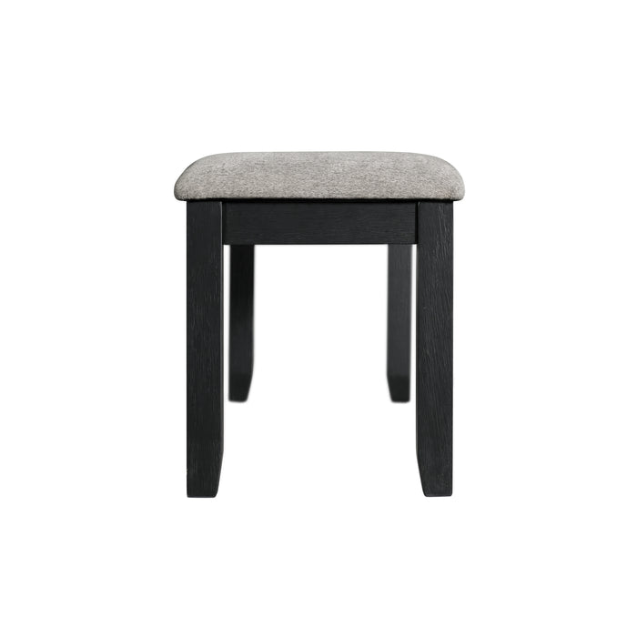 Martin 6 PC Dining Set (Black Base)
