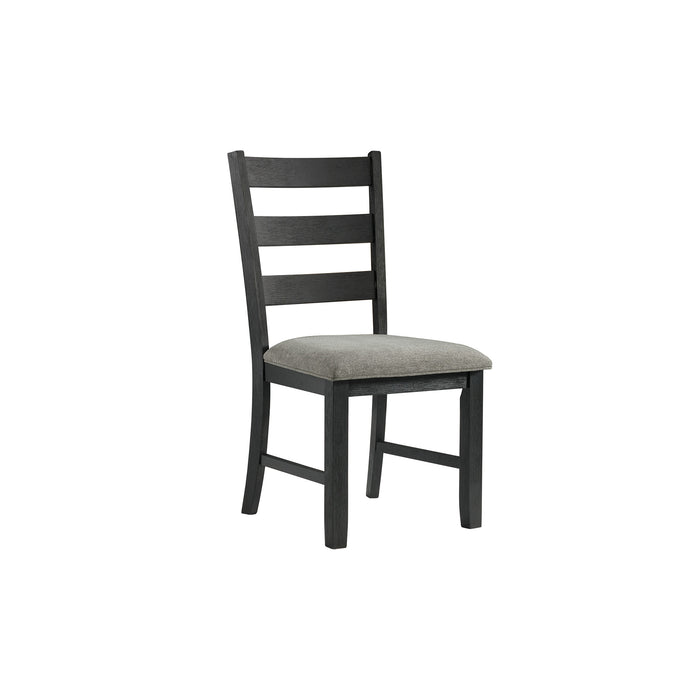 Martin 3 pc Drop Leaf Dining Set (Black Base)