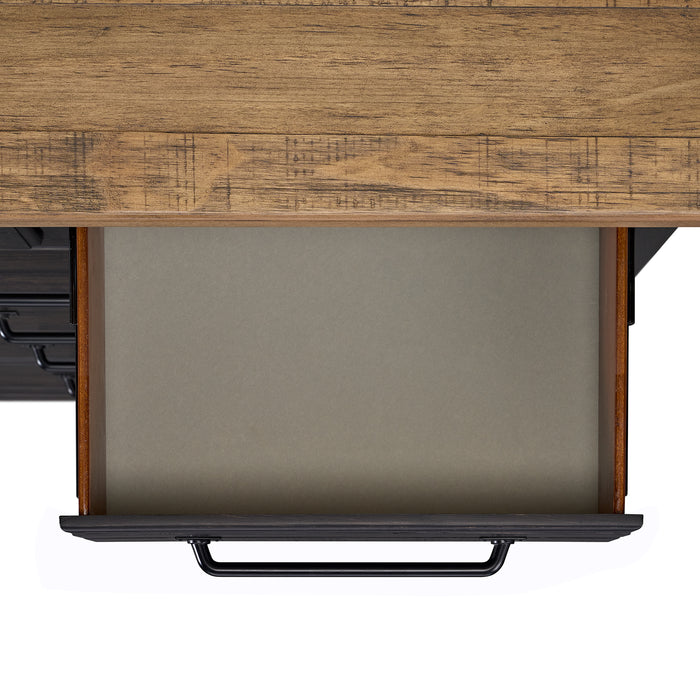 Montrose Storage Bedroom Set in Espresso & Brown