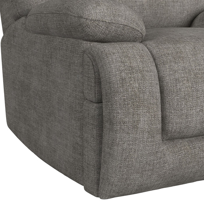 Odessa P3 Recliner W/Heat Massage, zero gravity, memory foam in Amount Grey