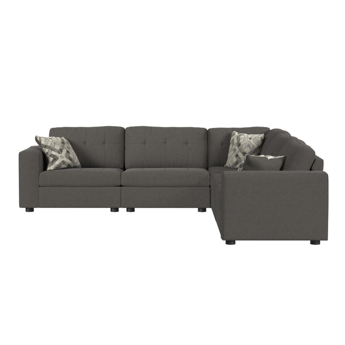 Options One RHF Chair in Palmer Plus Ash with 1 Pillow 20"ÔøΩ