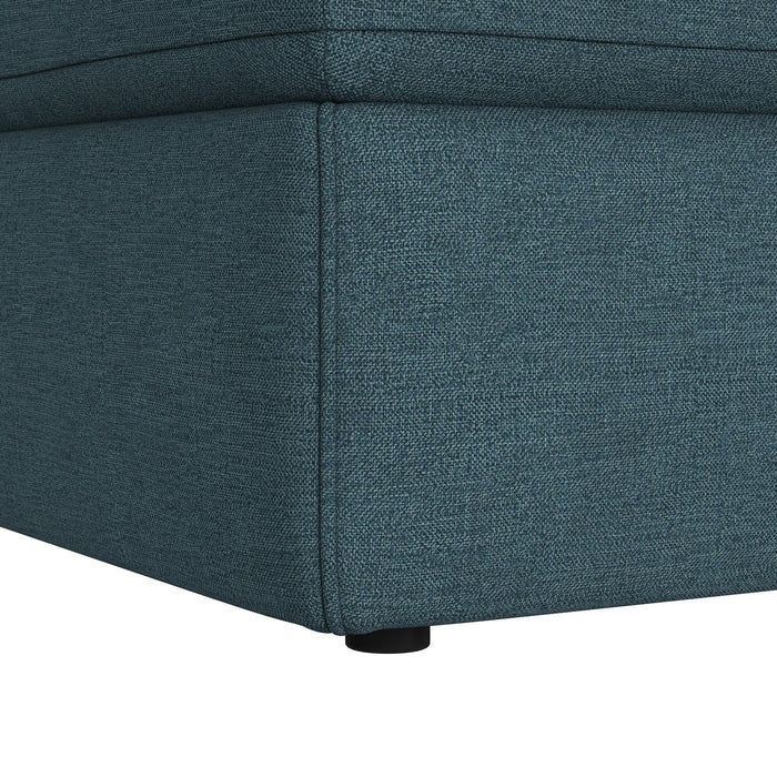 Options One 7PC Living Room Set in Palmer Plus Teal