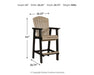 Fairen Trail Barstool (Set of 2) - Red Gate Home Furnishings (Ball Ground, GA)