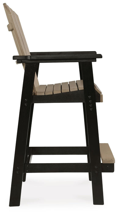 Fairen Trail Barstool (Set of 2) - Red Gate Home Furnishings (Ball Ground, GA)