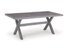 Half Moon Beach Outdoor Dining Table - Red Gate Home Furnishings (Ball Ground, GA)