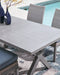 Half Moon Beach Outdoor Dining Table - Red Gate Home Furnishings (Ball Ground, GA)