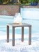 Half Moon Beach Outdoor End Table - Red Gate Home Furnishings (Ball Ground, GA)
