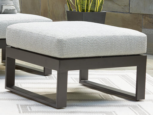 Beachloft Outdoor Ottoman with Cushion - Red Gate Home Furnishings (Ball Ground, GA)