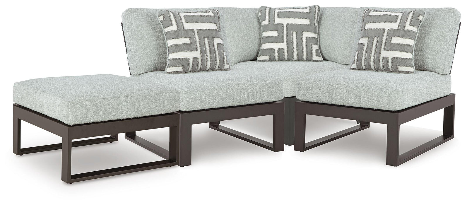 Beachloft Outdoor Sectional - Red Gate Home Furnishings (Ball Ground, GA)