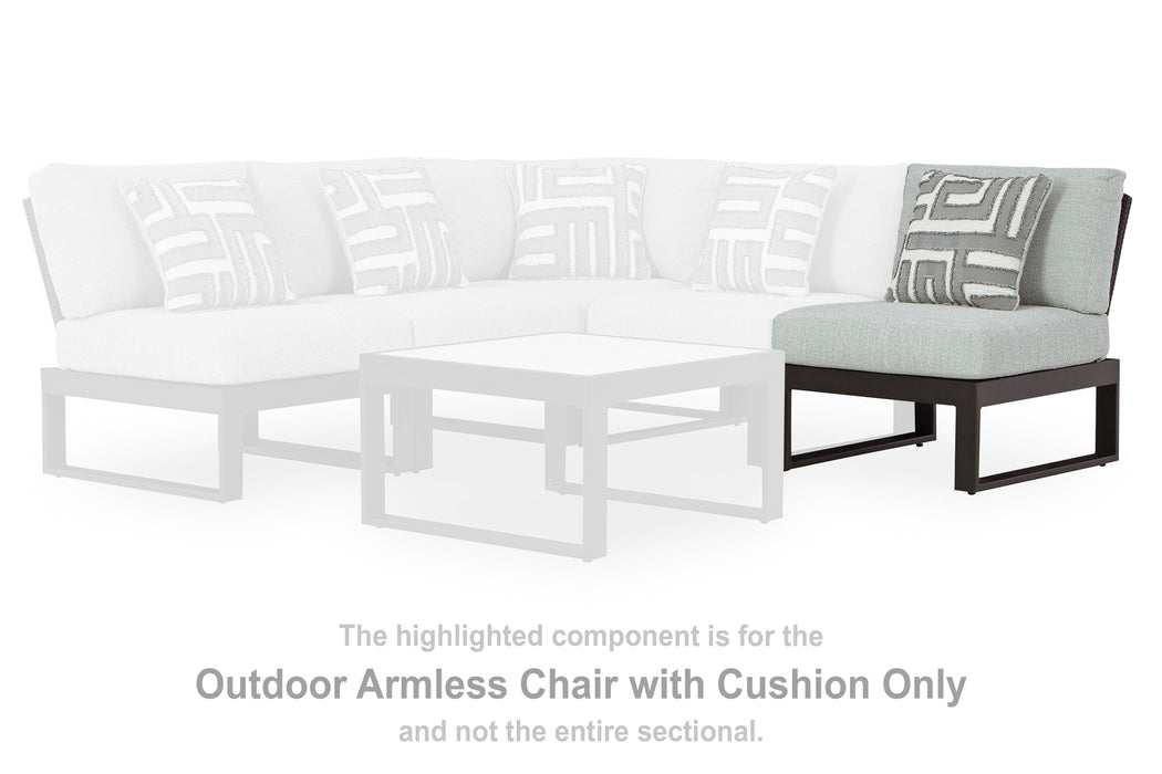 Beachloft Outdoor Sectional - Red Gate Home Furnishings (Ball Ground, GA)