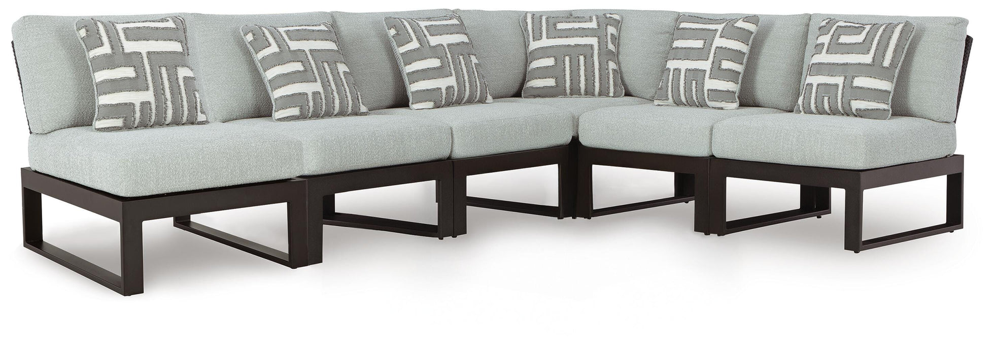 Beachloft Outdoor Sectional - Red Gate Home Furnishings (Ball Ground, GA)