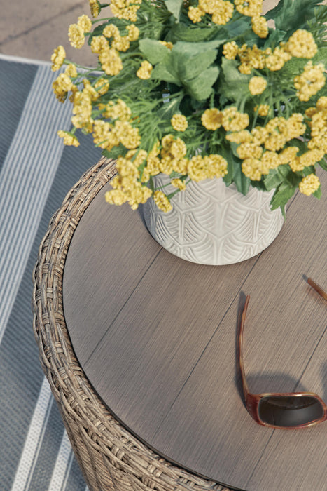 Danson Outdoor End Table - Red Gate Home Furnishings (Ball Ground, GA)