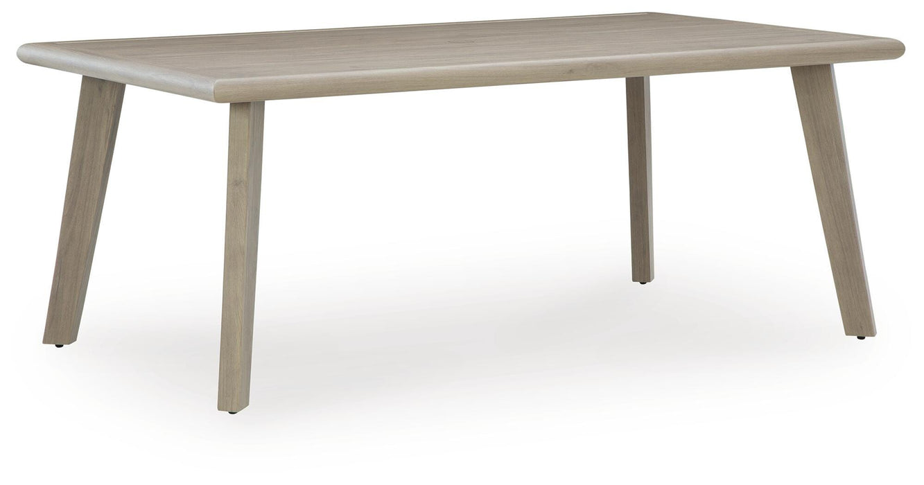 Cliff Trails Outdoor Dining Table - Red Gate Home Furnishings (Ball Ground, GA)
