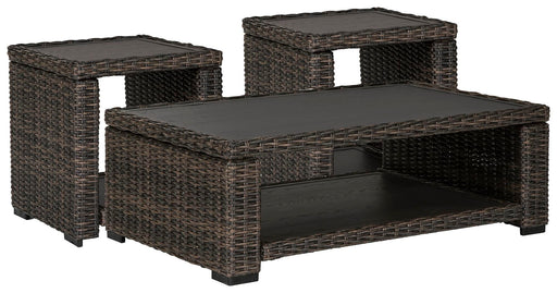 Grasson Lane Outdoor Occasional Table Set - Red Gate Home Furnishings (Ball Ground, GA)