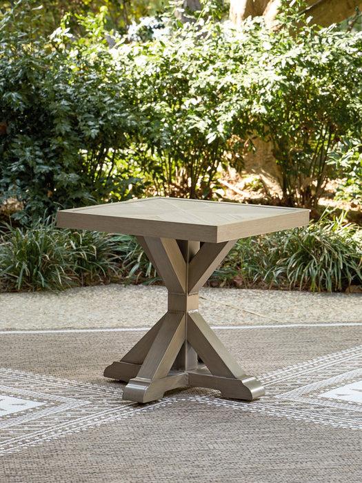 Laguna Heights Outdoor End Table - Red Gate Home Furnishings (Ball Ground, GA)