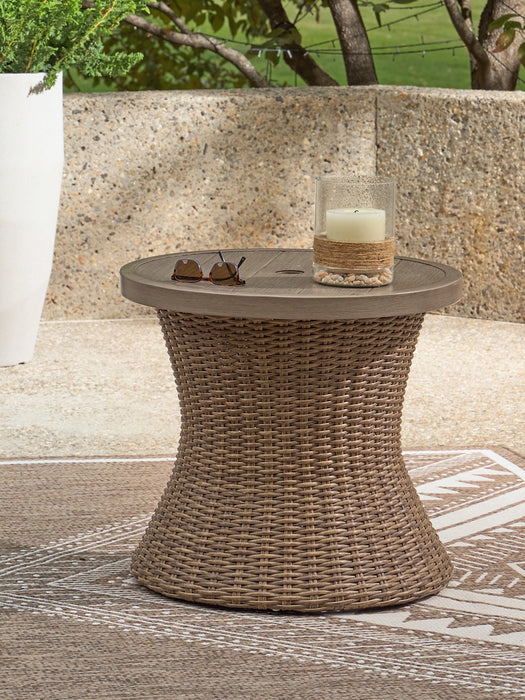 Laguna Heights Outdoor End Table - Red Gate Home Furnishings (Ball Ground, GA)